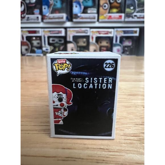 BITTY Baby Five Nights at Freddy's Sister Location Funko Pop #226 5NAF Horror 5 - Picture 3 of 6